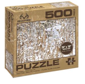 Realtree Snow Camo 500 Pcs Puzzle