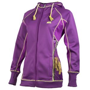 Realtree Girl Camo Sportwear Sweater - purple