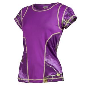 Realtree Girl Camo Sportwear tee - purple