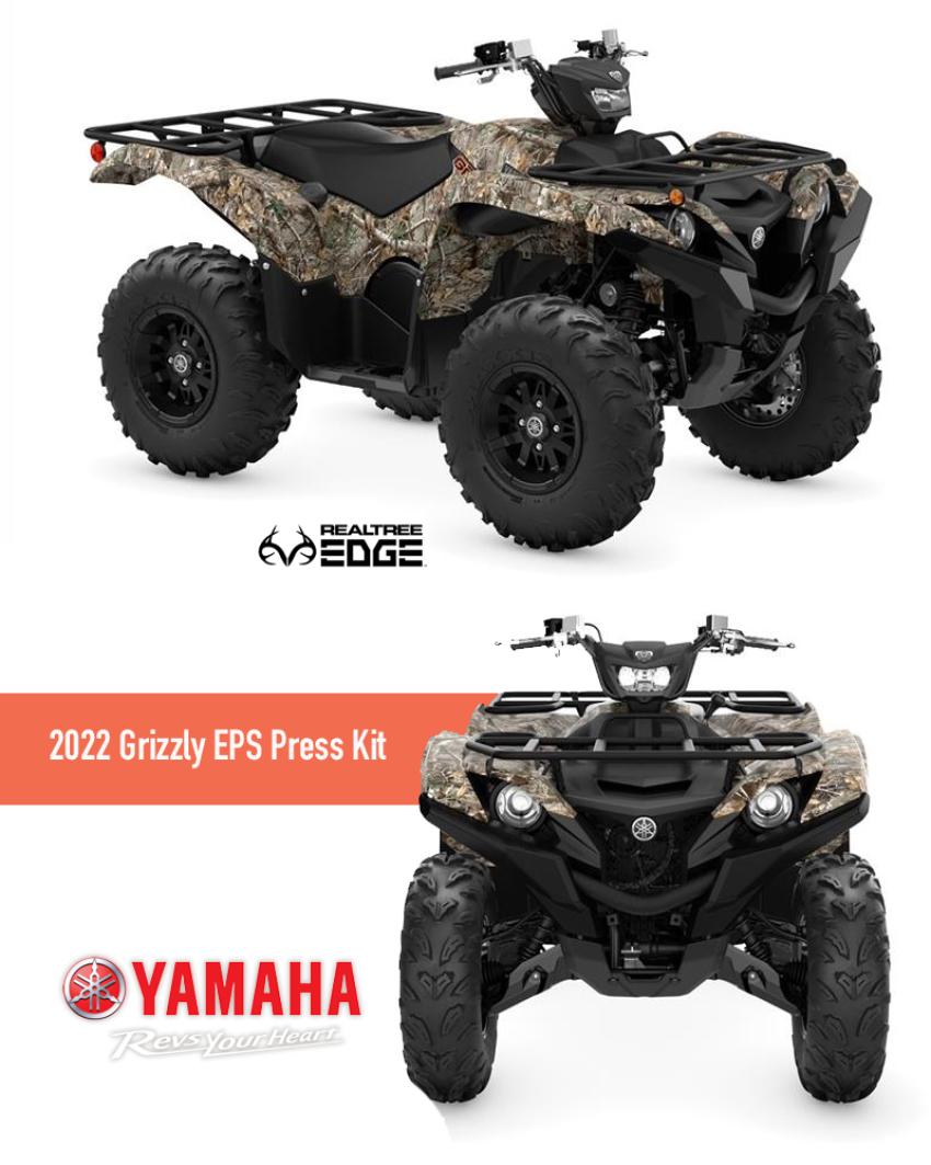 Yamaha 2022 Grizzly EPS in Realtree EDGE