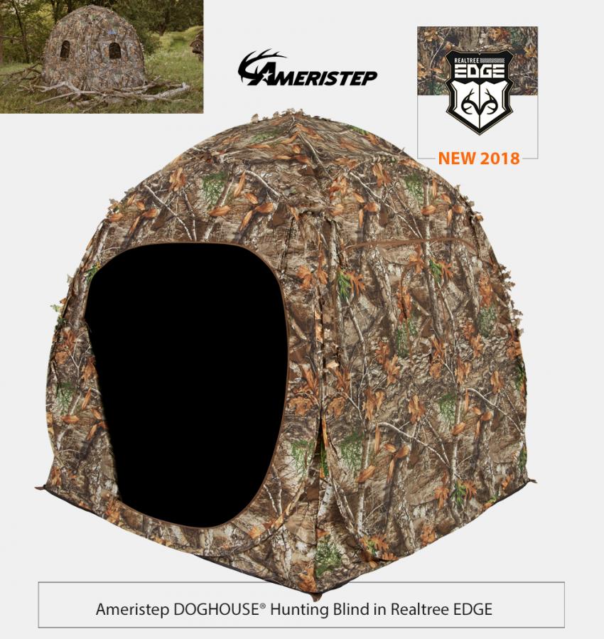 Ameristep Doghouse Hunting Blind in Realtree EDGE