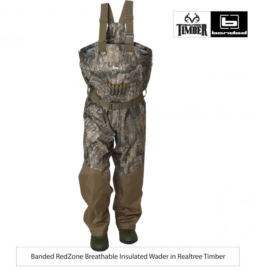 Realtree Timber | Banded Redzone breathable insulated wader 