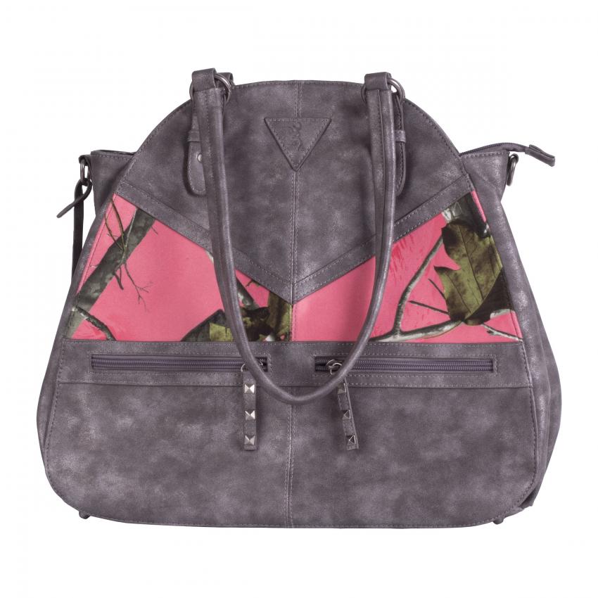 Realtree Hot Pink Camo Kendall Concealed Carry Handbag 