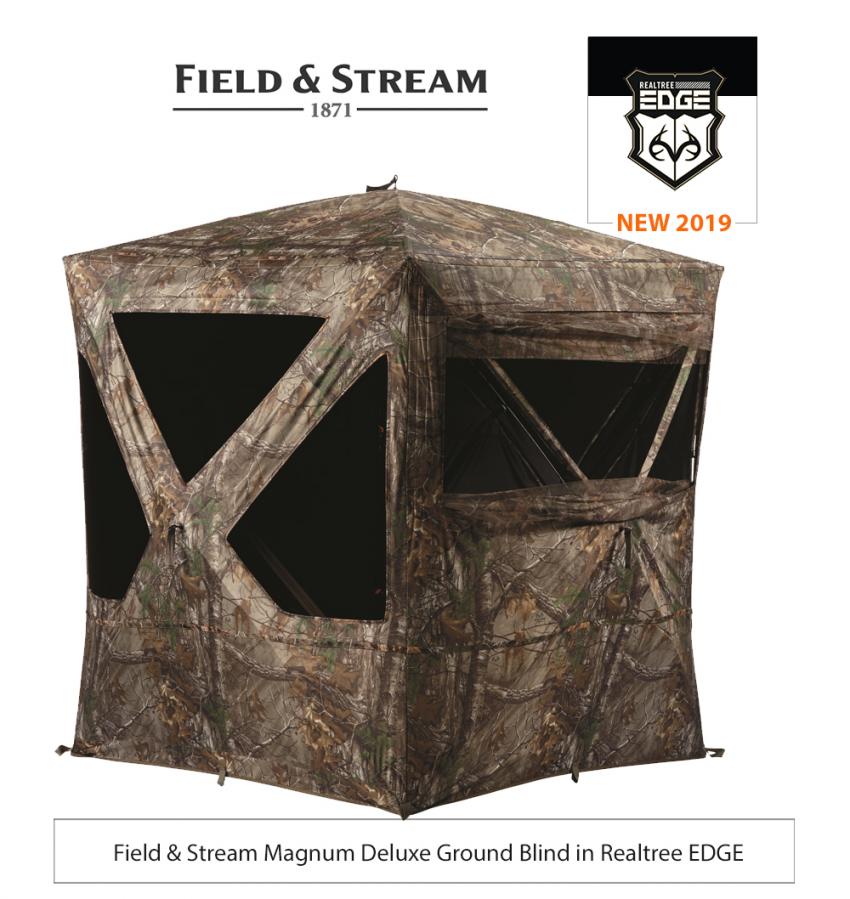 Field & Stream Magnum Deluxe Ground Blind in Realtree EDGE