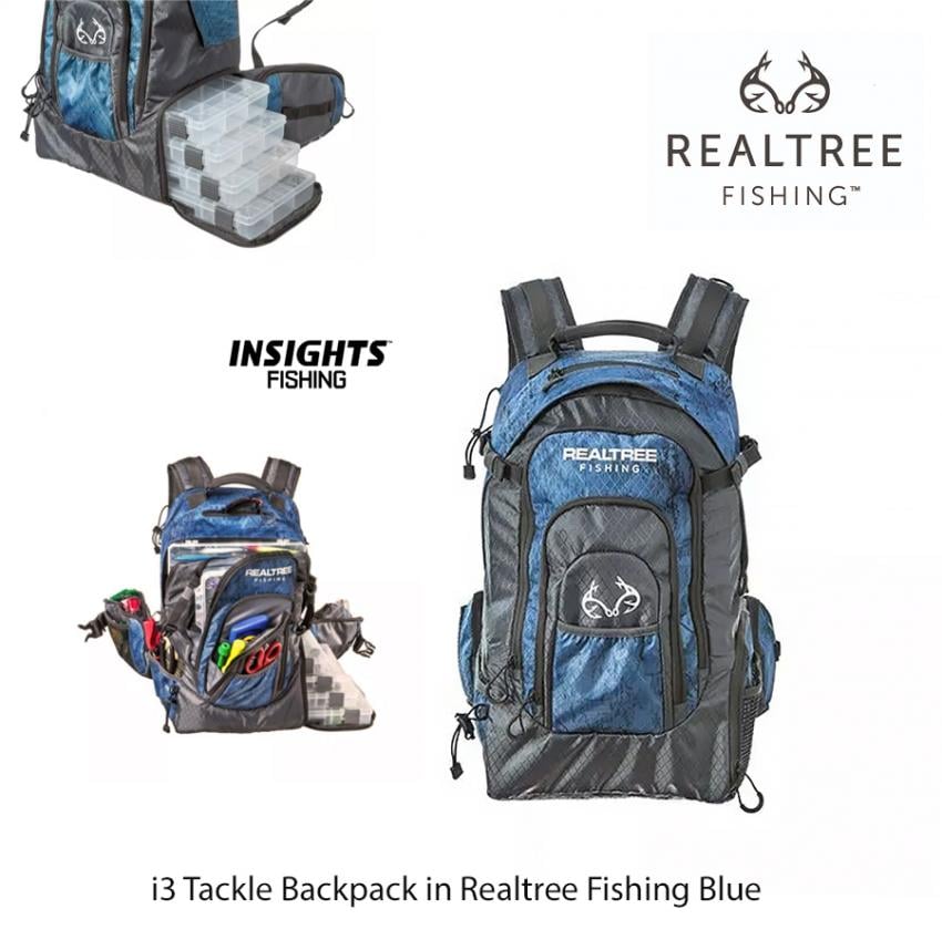 i3 Tackle Backpack Realtree Fishing Blue | Realtree Business