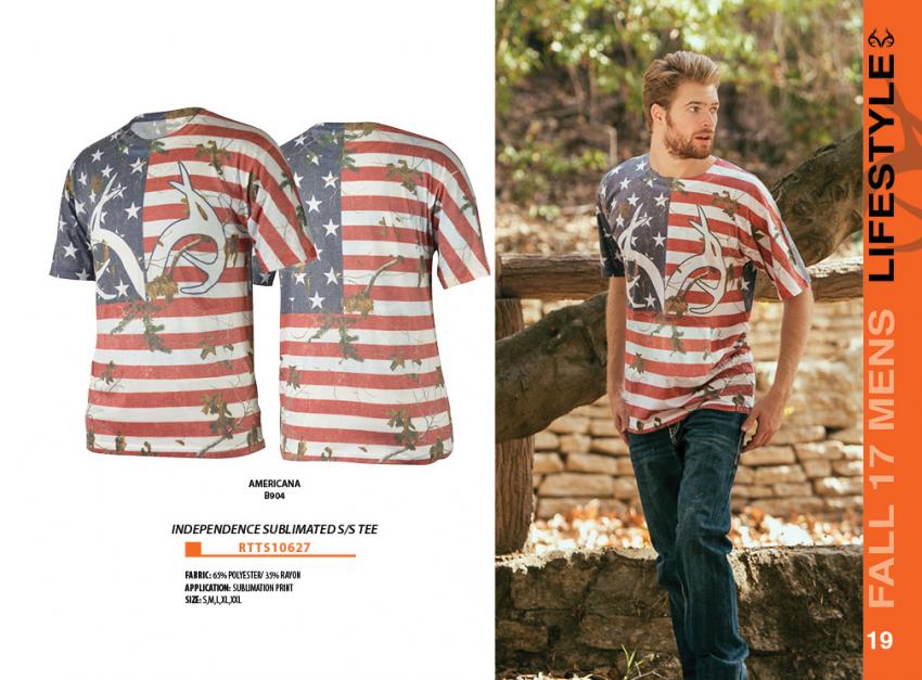 Realtree independence Tee | Realtree Activewear 2017
