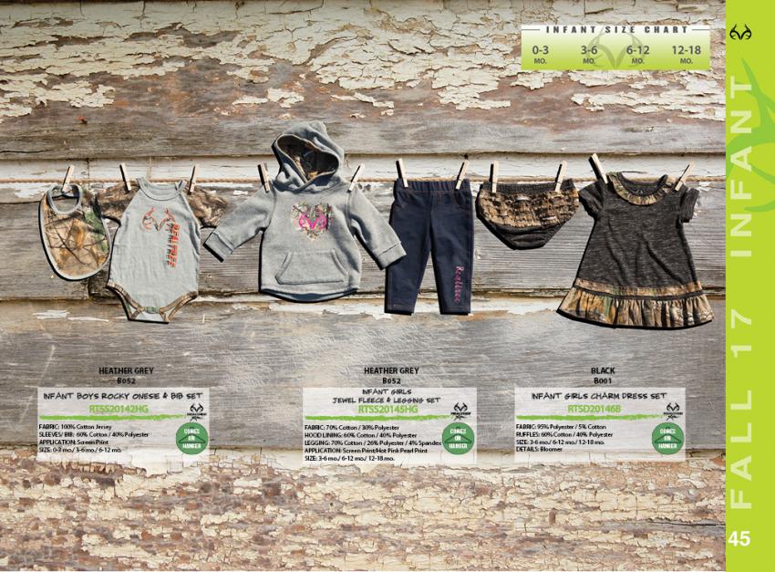 Realtree Infant Apparel Collection Fall 2017 | Realtree B2B