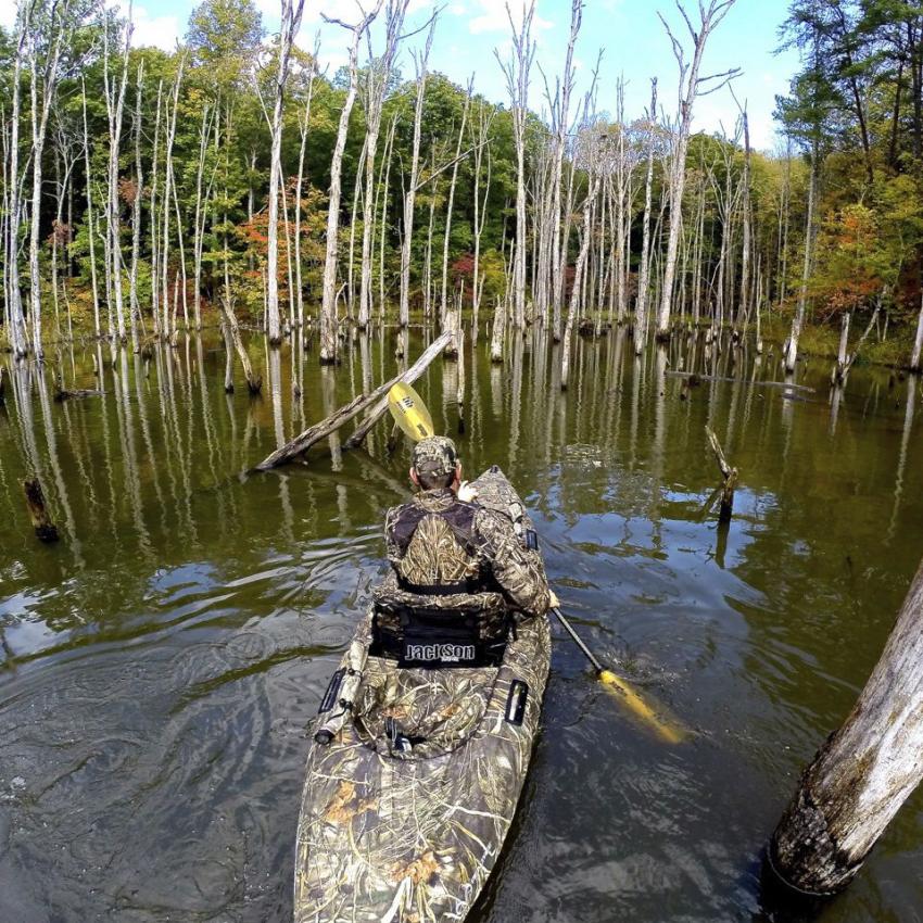 Jackson Kayak kilroy Realtree camo waterfowl hunting | Realtree B2B
