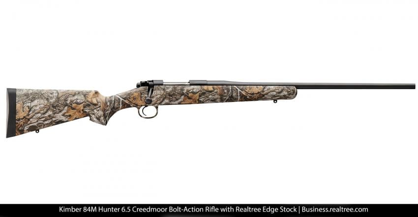 Kimber Hunter Rifle 6.5 Creedmoor Now in Realtree EDGE | Realtree B2B