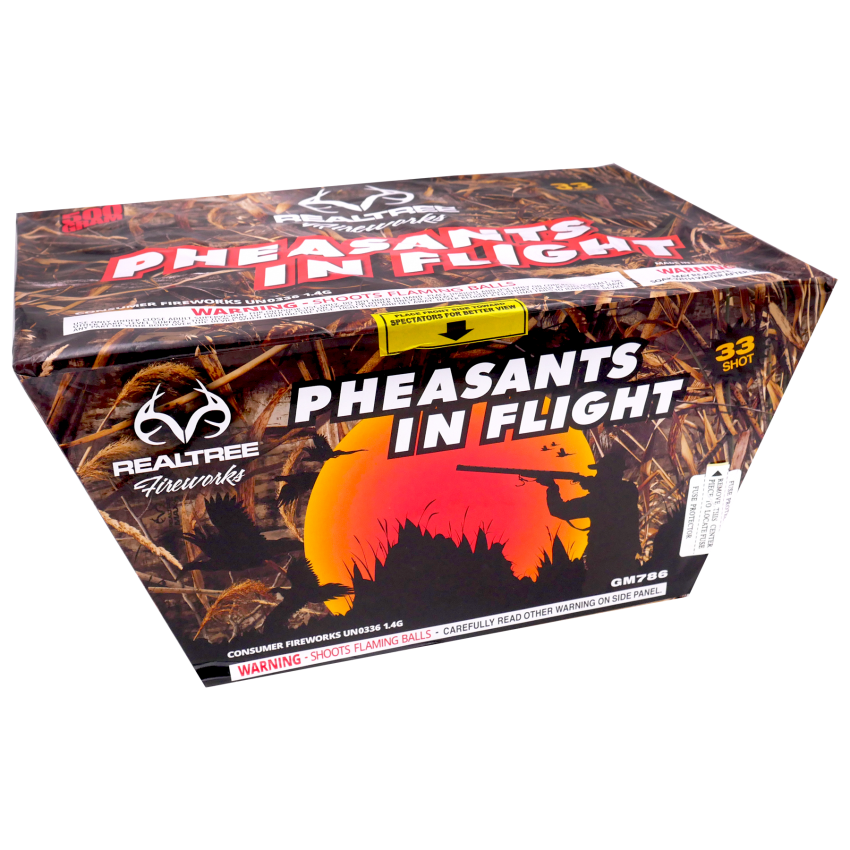 Realtree Pheasants in Fight Firework