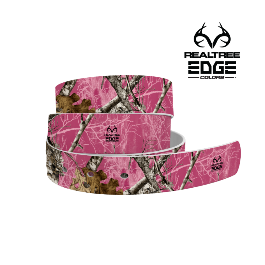 Realtree Edge Pink Color 4C Belt 