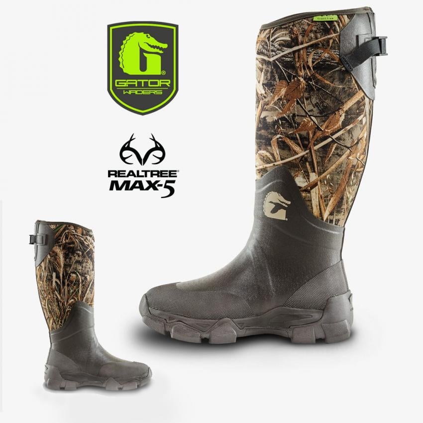 Realtree Max-5 Omaga Boots Gator Waders 