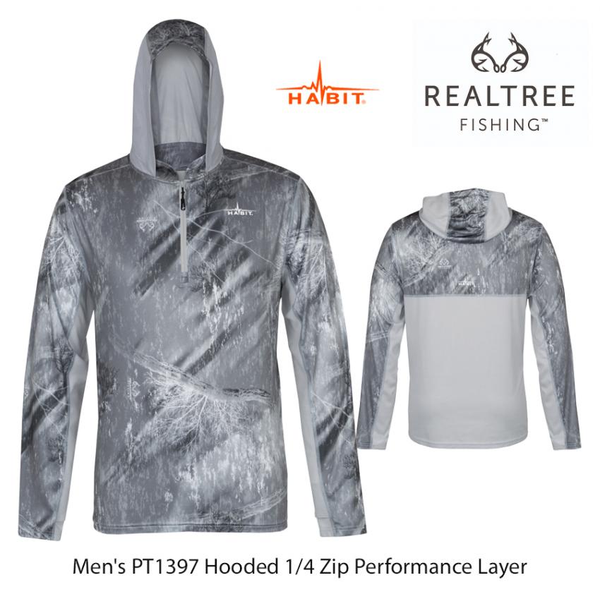 Realtree Fishing Mens Performance Fleece Zip 2019