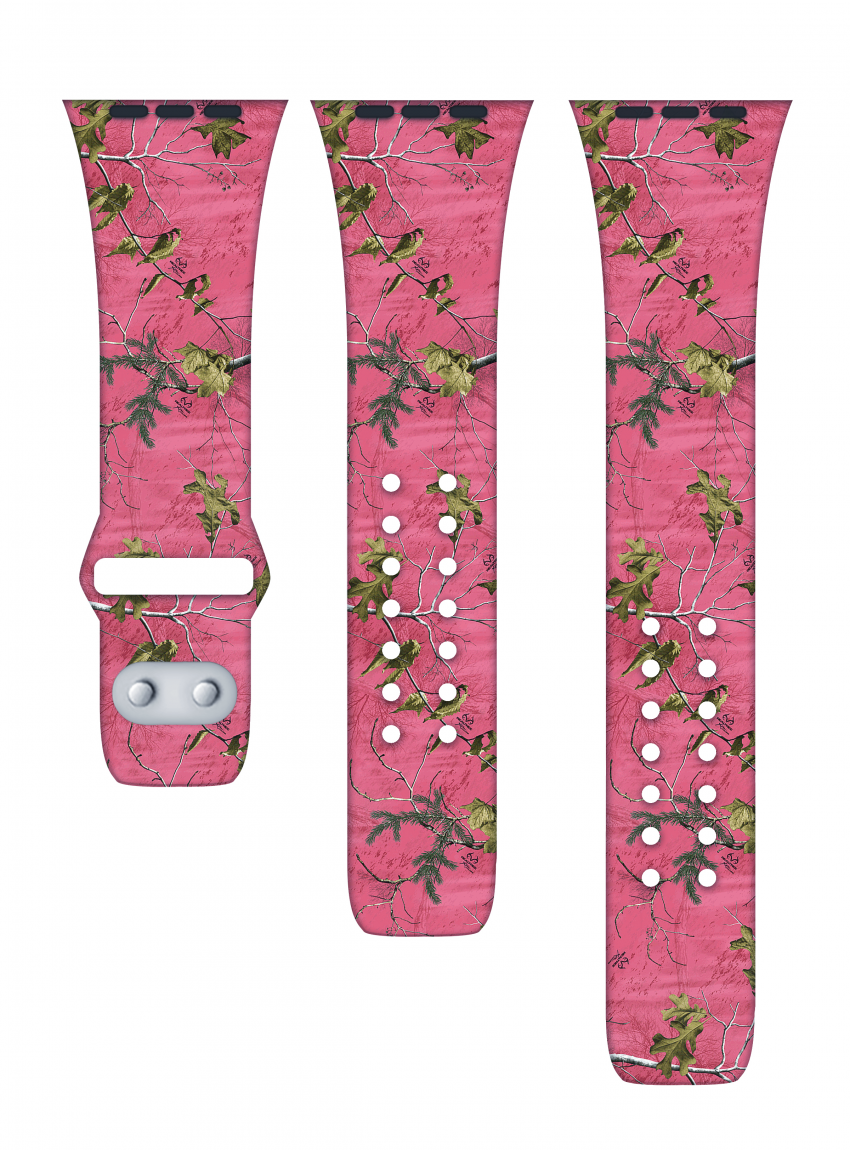 Realtree pink camo Affinity apple watch bands 2019