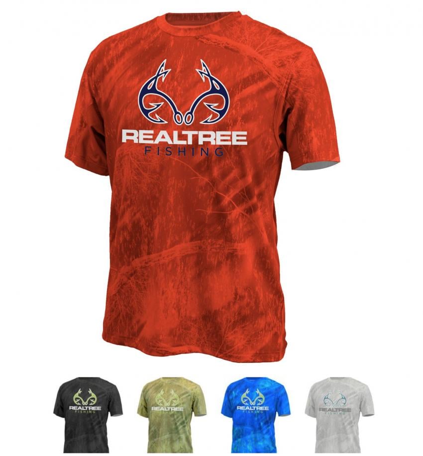 Realtree Fishing 1/4 Zip long sleeve shirt Red | Realtree B2B