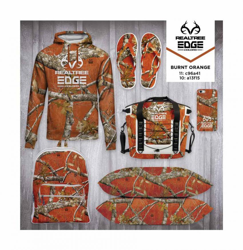 Realtree EDGE® Colors  - Burnt Orange Camo