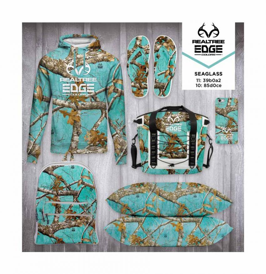 Realtree EDGE Colors  - Seaglass Camo