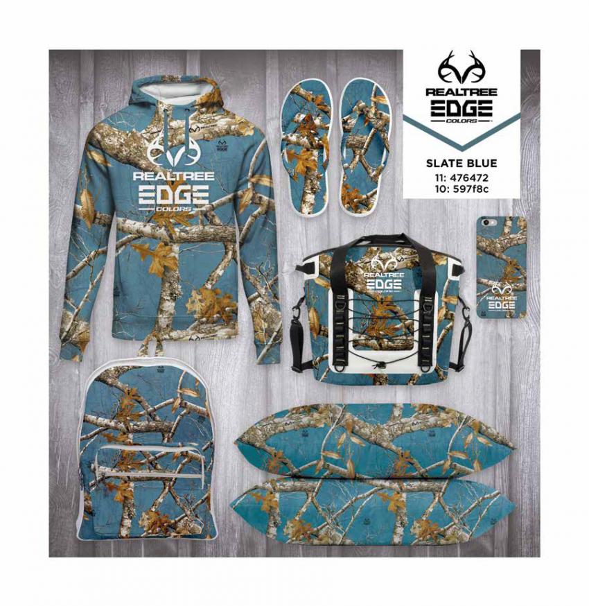 Realtree EDGE® Colors  - Slate Blue Camo