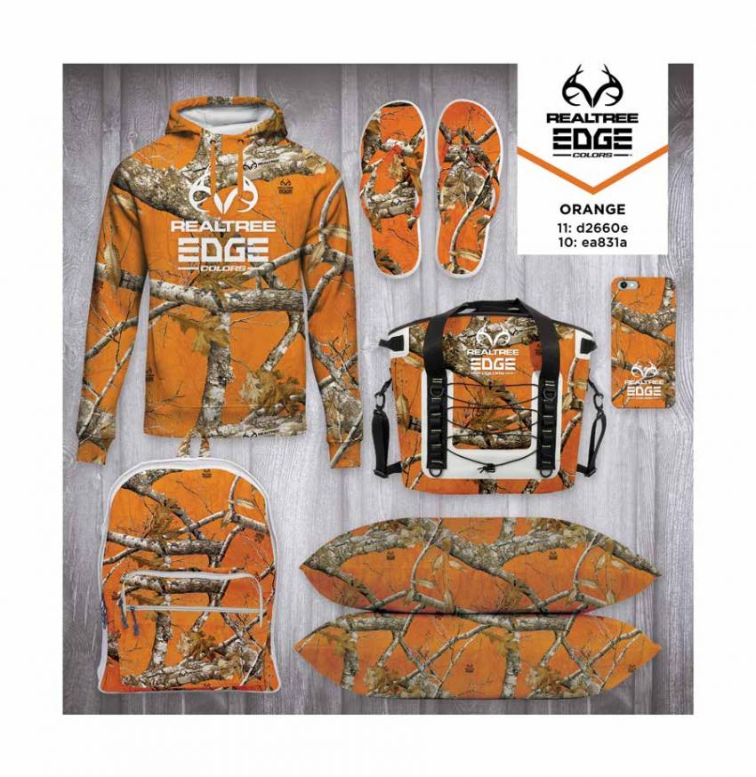 Realtree EDGE® Colors  - Orange Camo