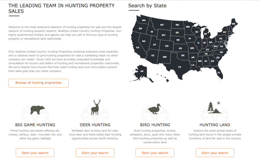 Realtree UC Hunting Properties - The Leading Team Hunting Property Sales 