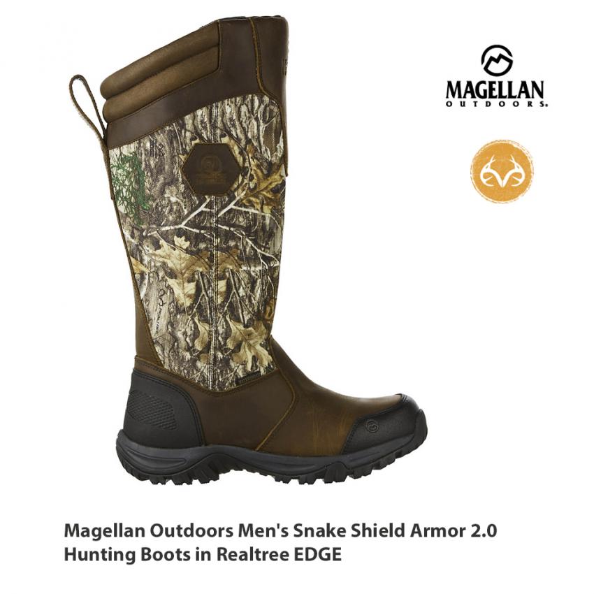 Magellan Outdoors Men's Snake Shield Defender 2.0 Hunting Boots 