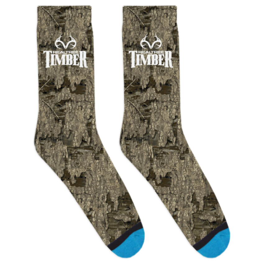 Realtree Timber camo socks