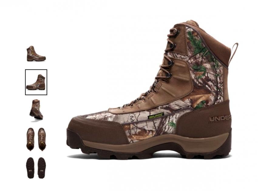 Under Armour Realtree Xtra brow tine men's boots | Realtree B2B