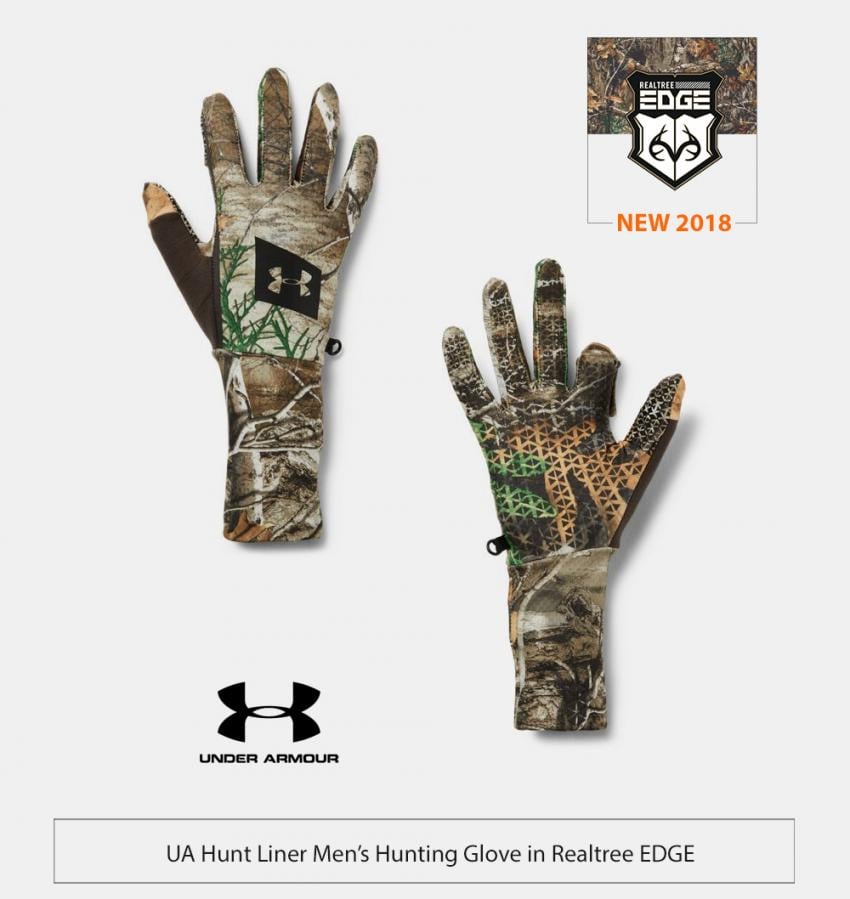 UA Mid Season Gloves in Realtree EDGE | Realtree Business