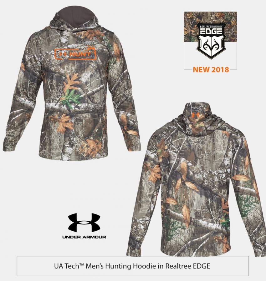 UA Terry Camo Hunting Hoodie in Realtree EDGE | Realtree Business