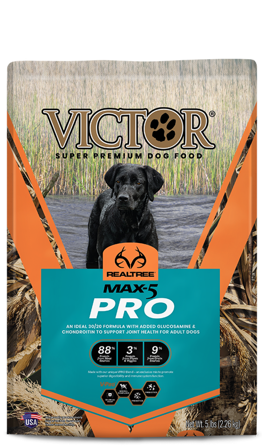 victor realtree max-5 pro dog food