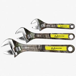 Realtree Camo adjustable wrenches | Realtree Camo Tool Set