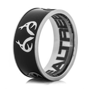 Realtree Camo Jewelry Christmas Gift Ideas - Black Logo Ring