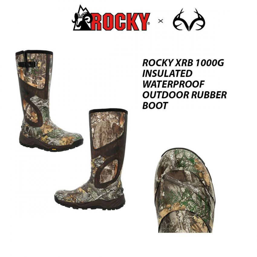  Rocky XRB Realtree EDGE® Rubber boot