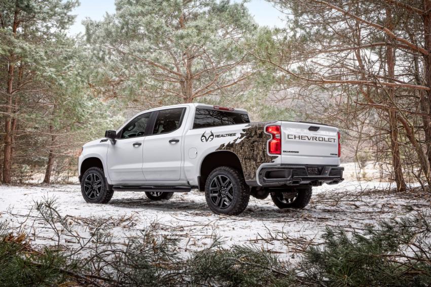 2021 chevrolet silverado realtree edition - back