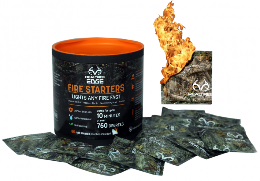 Realtree Fire Starters (50 Canister)