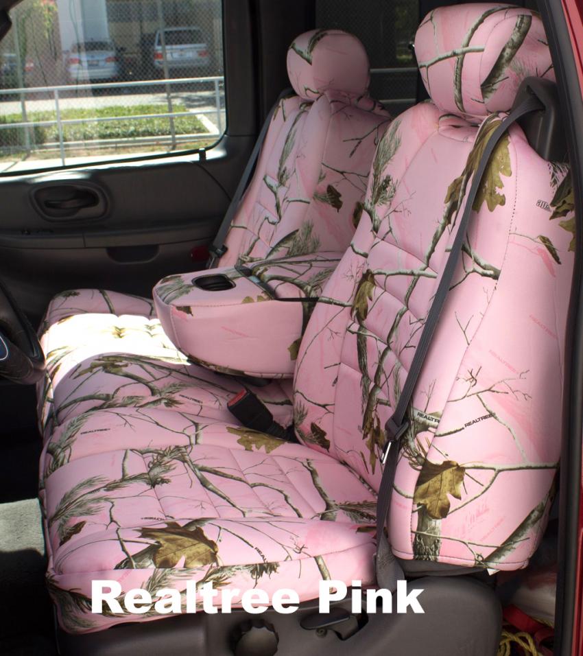Realtree Pink Camo Seat Covers | Realtree B2B