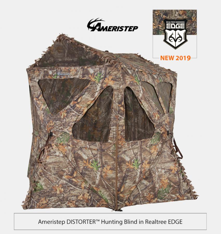 Details about   Edge Camouflage Pop Up Hunting Blind Realtree Deer Turkey Portable Ground 1 Man 