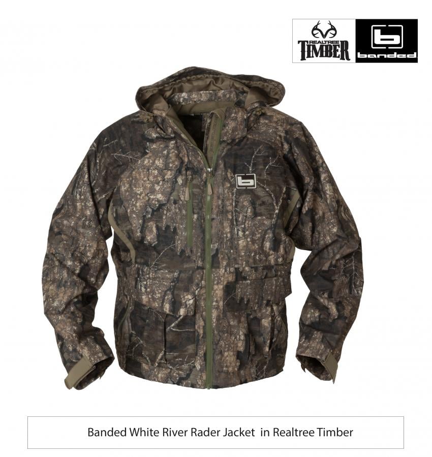 Banded white river on sale jacket