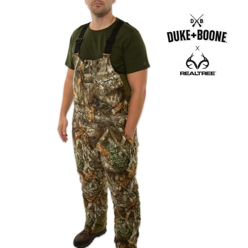 DUKE + BOONE Realtree EDGE Camouflage Bibs