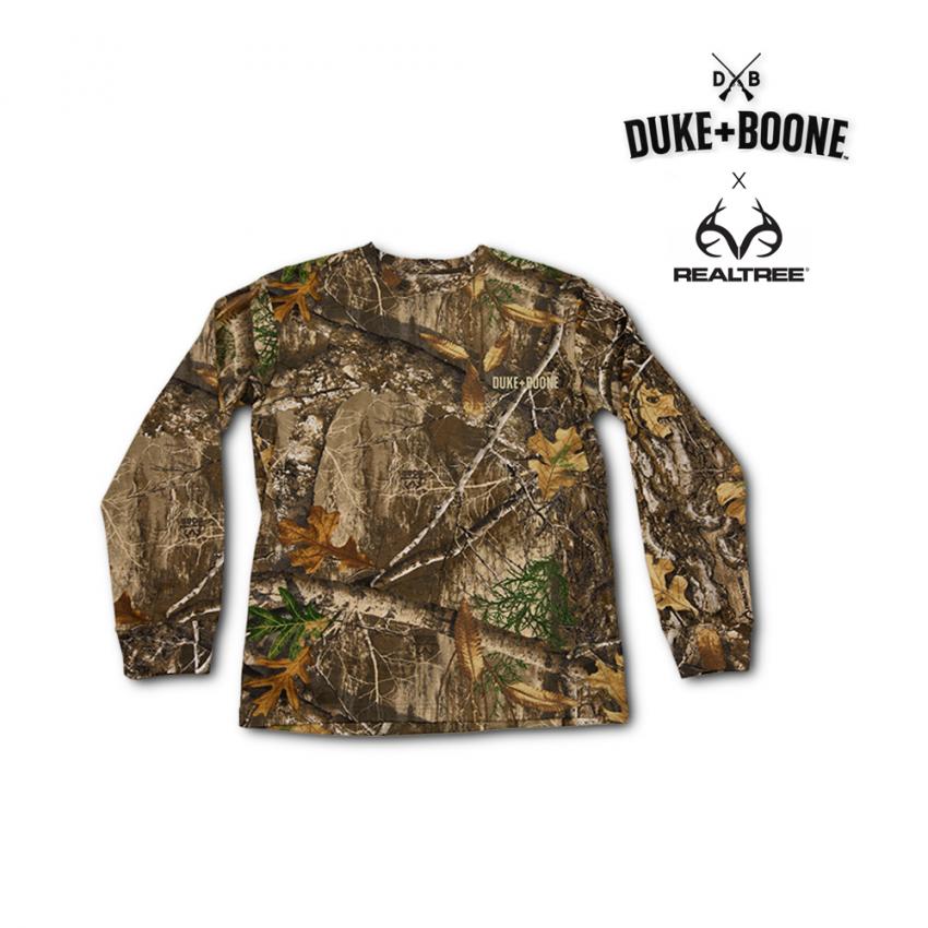 DUKE + BOONE Realtree EDGE Camouflage Long-Sleeve T-Shirt 