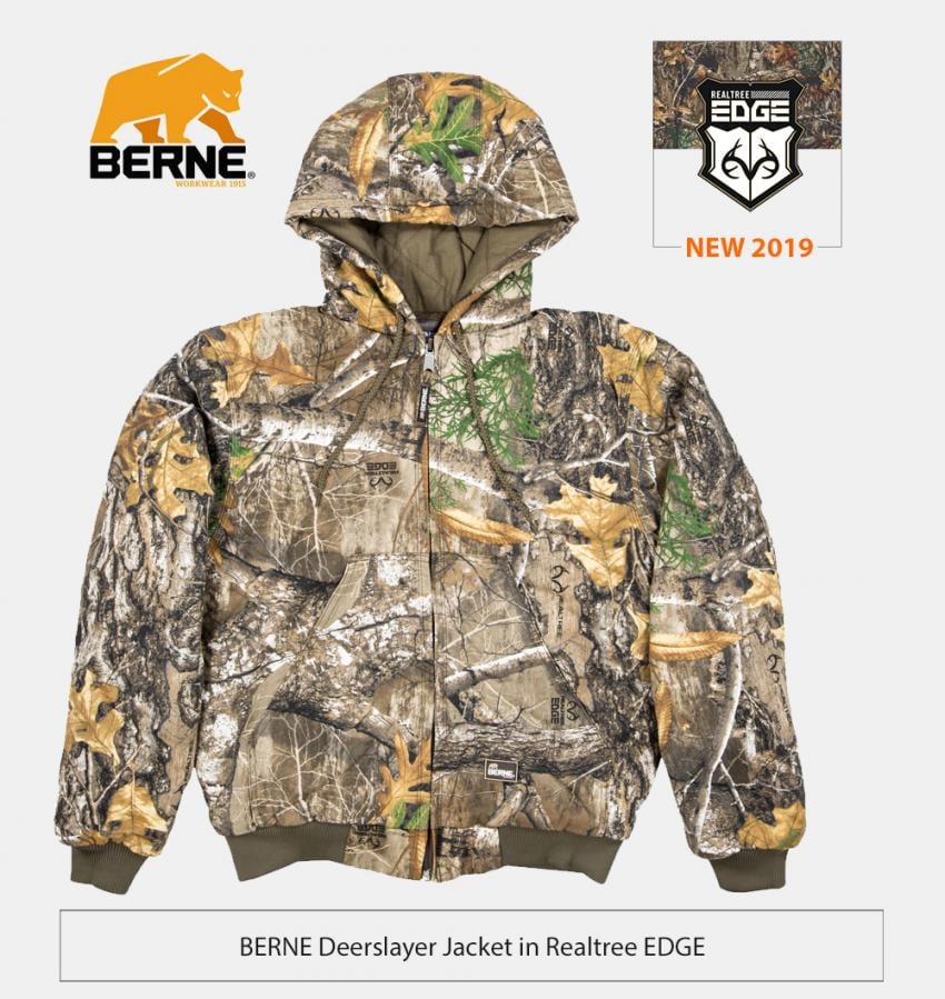 Berne deerslyer jacket in Realtree EDGE
