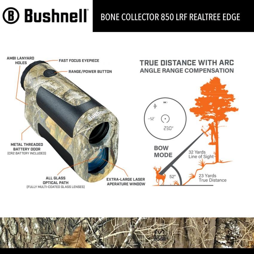 Bushnell Bone Collector 850 LRF Realtree EDGE