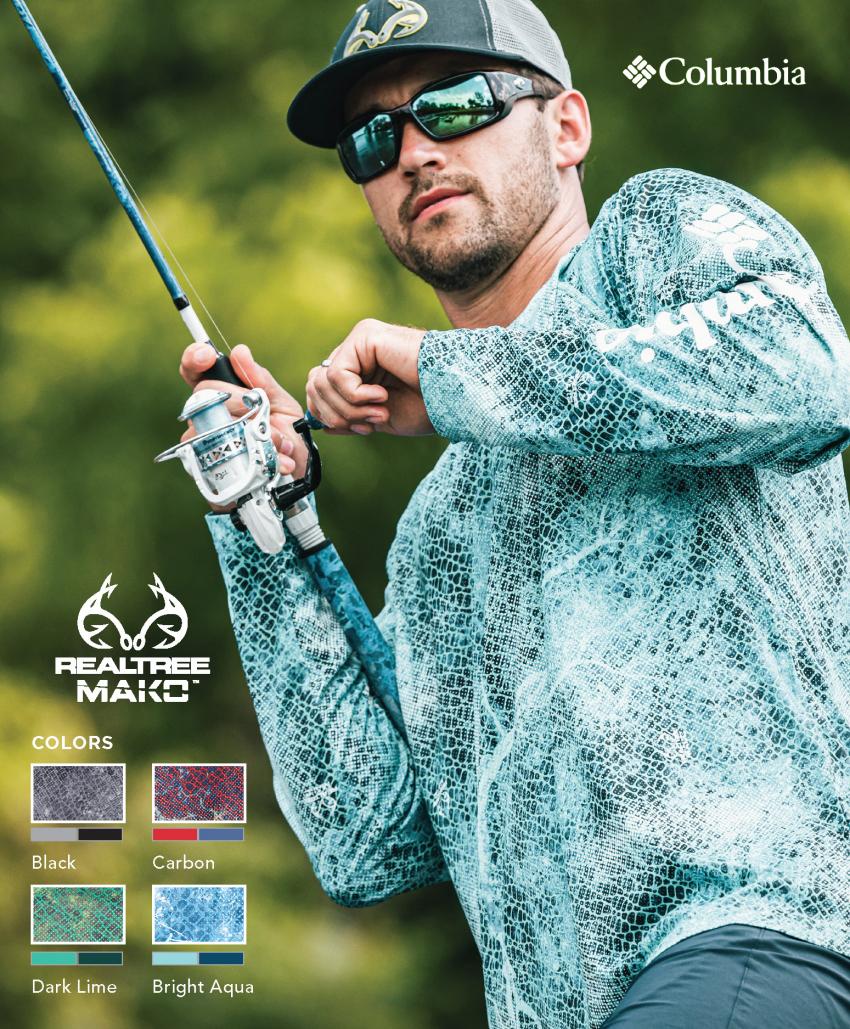 Columbia Realtree Mako Fishing Clothing 2020