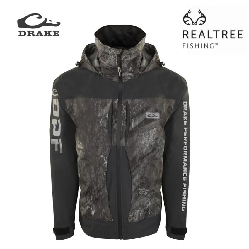 Drake Guardian Elite™ Pro Ultra-Lite 3-Layer Realtree Fishing Waterproof Jacket