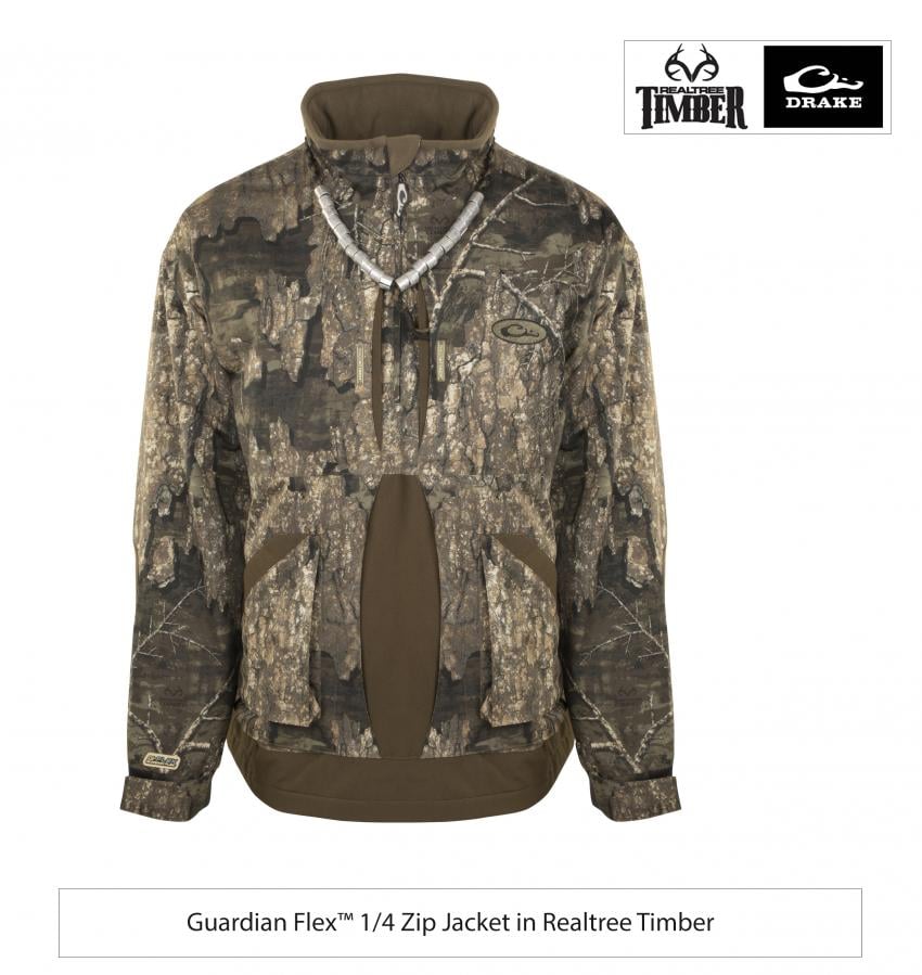 Realtree Timber | Guardian Flex™ 1/4 Zip Jacket 