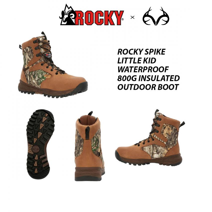 Rocky Spike Insulated Waterproof Hiker Kids boot 