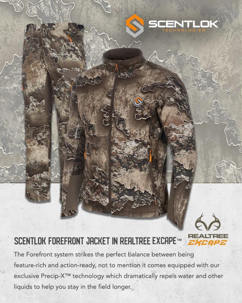 ScentLok Forefront Men’s and Women’s Jacket and Pant in Realtree Excape
