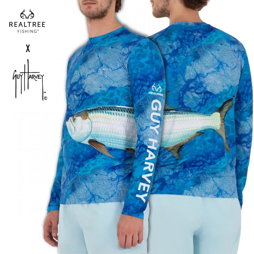 Guy harvey 2025 fish camo shirts