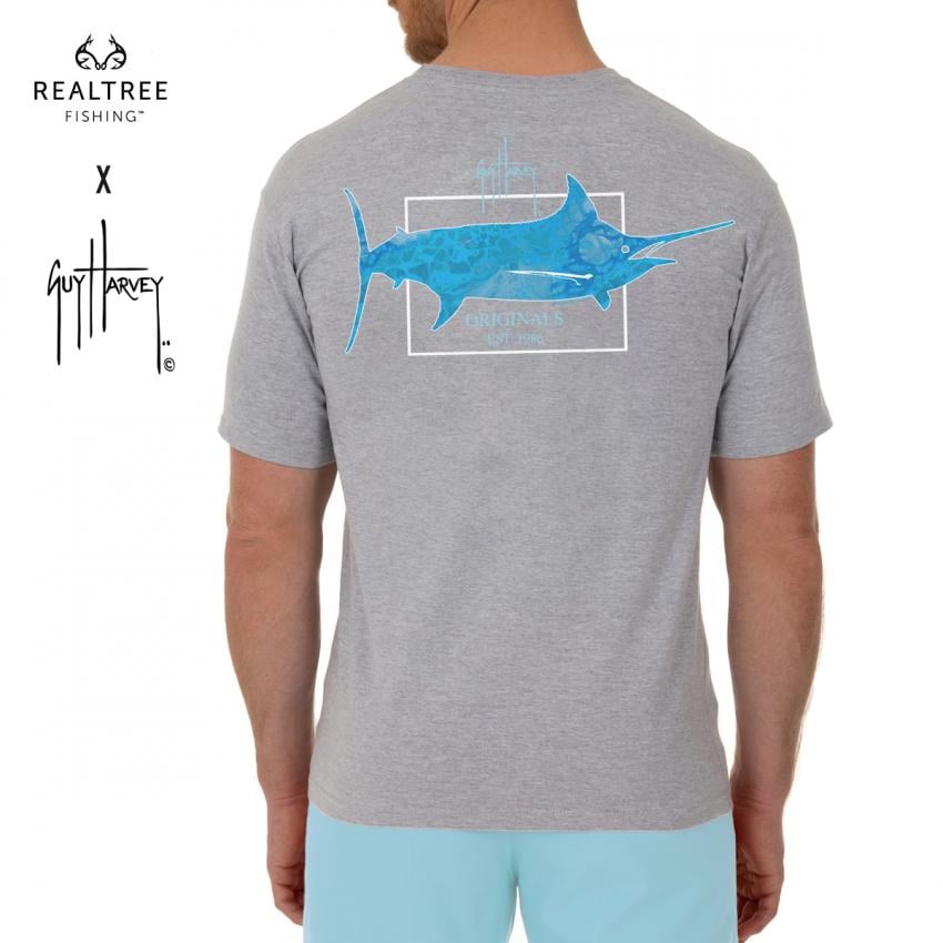 Men's Marlin Original Realtree Short Sleeve Pocket T-Shirt
