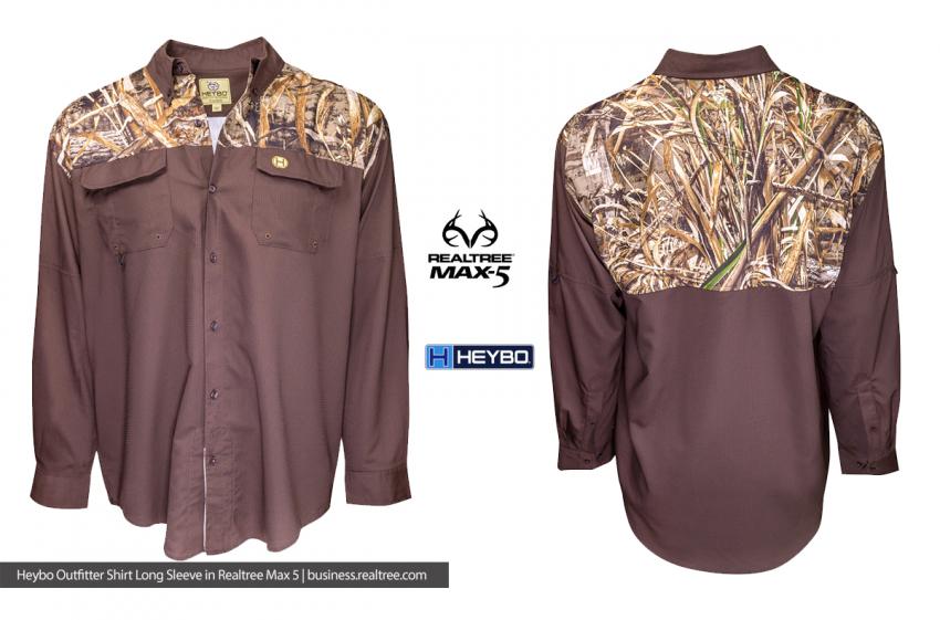 The Heybo Outfitter Shirt Long Sleeve in MAX-5 
